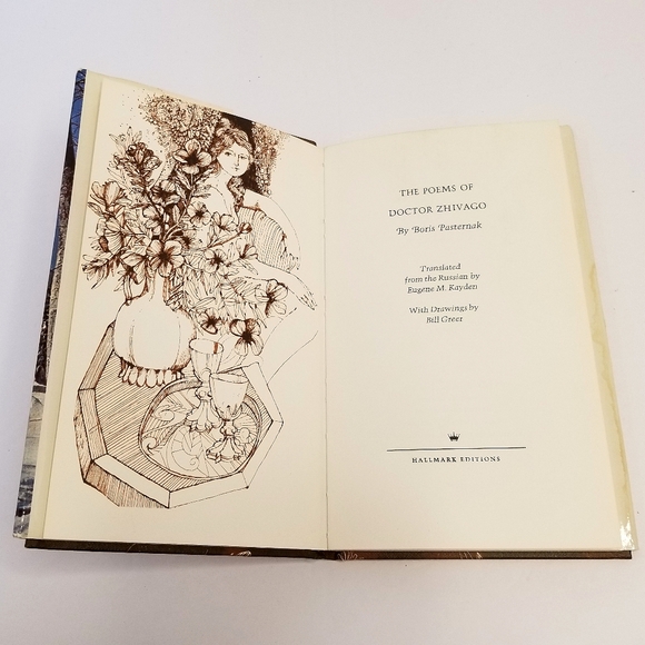 The Poems of Doctor Zhivago by Boris Pasternak- Hallmark Editions 1967 - Picture 3 of 5
